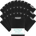 MIVIDE 30 Pack Black Clipboards, Plastic Office Clipboard 12.4 x 8.9 Inch Size by MIVIDE