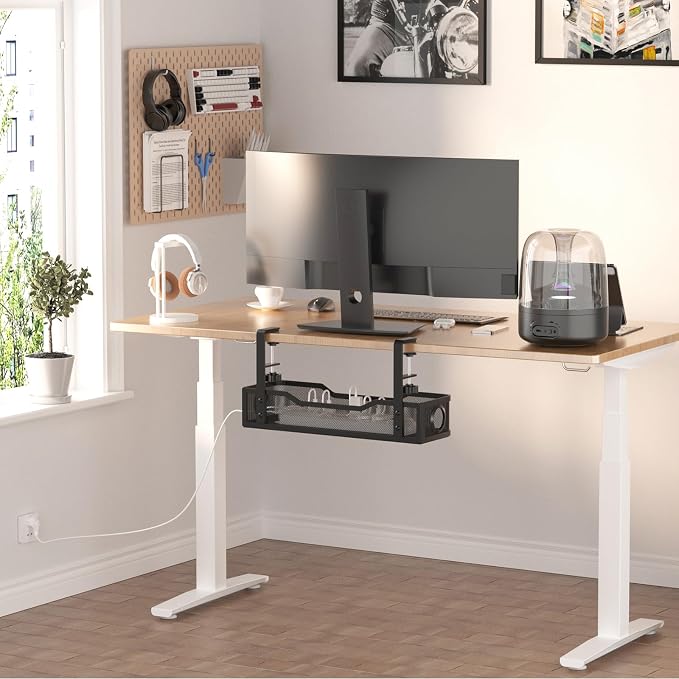 Under Desk Cable Management Large, Cinati 16" Cable Management Box - Image 7