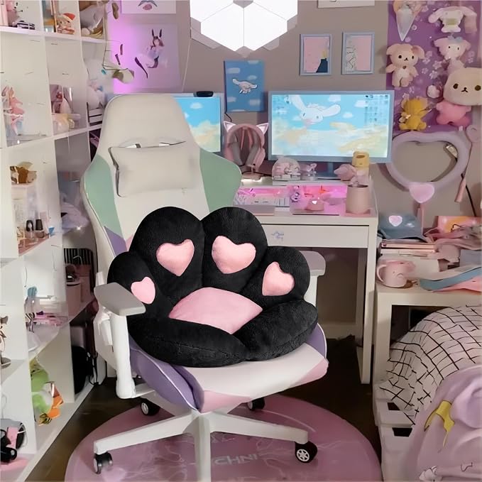 Ditucu Cat Paw Cushion Kawaii Chair Cushions 27.5 x 23.6 inch Cute Stuff - Image 4