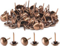 Piutouyar 200 Pcs Copper Upholstery Tacks Antique Metal Thumb Tacks Round Head by Piutouyar