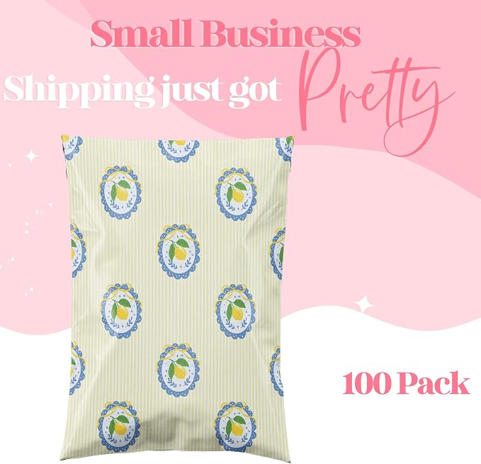 Pretty Package Store 10x13 Designer Poly Mailer 100 Pack Heavy Duty Waterproof - Image 3