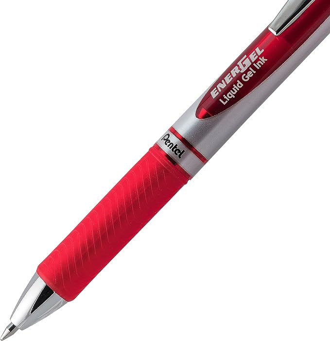 Pentel EnerGel Deluxe RTX Retractable Liquid Gel Pen, Metal Tip - Image 3