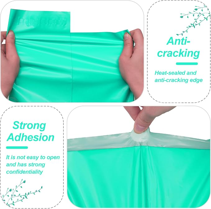 JinRuiKJ Thank You Poly Mailer 14.5x19 Inch 50 PCS, Shipping Bags - Image 4