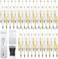 300 Pieces DIY Beadable Pen Kit – 100 Plastic Ballpoint Pens by DASTTUIS