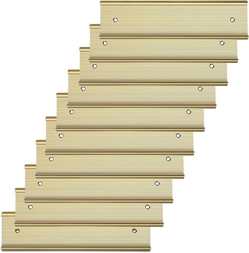10 Pack Aluminum Name Plate Holders by Unknown