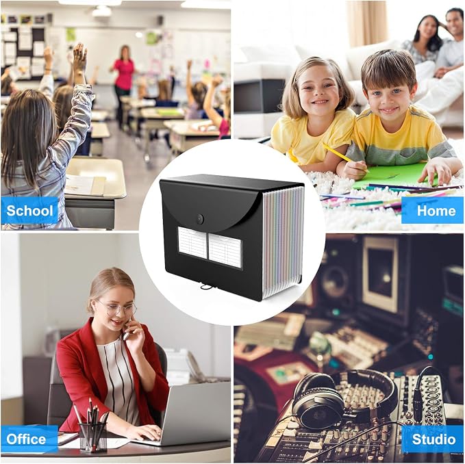4 Pack Expanding File Folder - Image 6