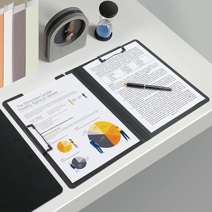 10 Pack A4 Foldable Clipboards - Image 7