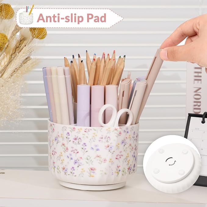 SKYDUE Rotating Pencil Pen Holder - Image 3