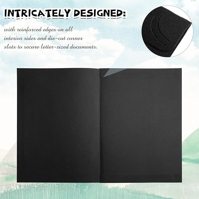 Fainne 80 Pieces Certificate Holders Diploma Holders Document Holder - Image 5