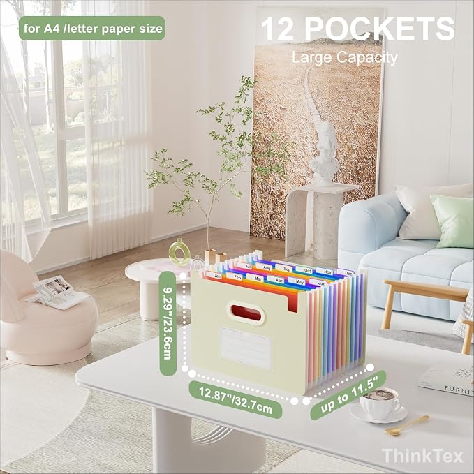 ThinkTex Accordion File Organizer, 12 - Image 2