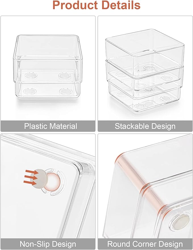 SMARTAKE 22-Piece Drawer Organizer - Image 5
