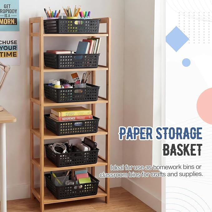 Geetery 12 Pack Classroom Storage Baskets - Image 6