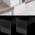 Containlol 15 Pieces Moveable Shelf Label Holders Clear Shelves Tags Moveable by Containlol