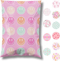 Pretty Package Store Designer Poly Mailer 10x13, Smiley Face, 100 Pack | Heavy by PrettyPackageStore
