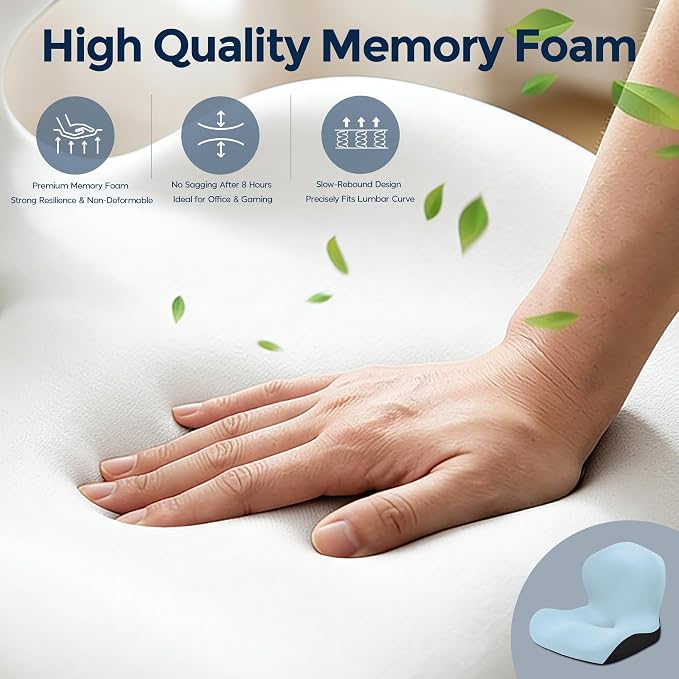 Seat Cushion, Office Chair Cushion, L-Shaped Ergonomic Car Seat Cushions - Image 6
