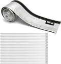 Heat Shroud Aluminized Sleeving Heat Shield Fuel line Wire Heat Sleeve 1" I.D. by LEDAUT