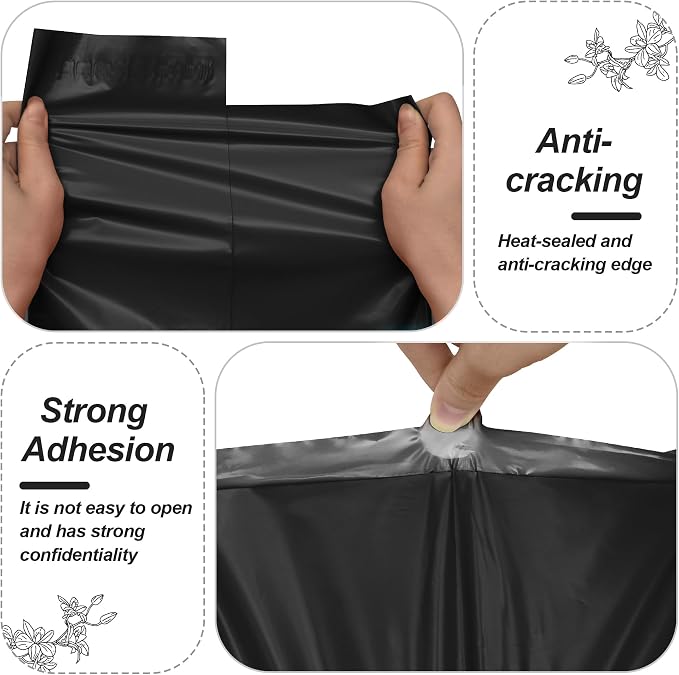 JinRuiKJ Thank You Poly Mailer 10x13 Inch 100 PCS, Shipping Bags - Image 4
