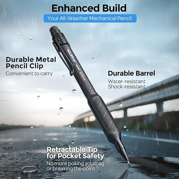 Nicpro 0.7 mm Mechanical Pencil Set - Image 2