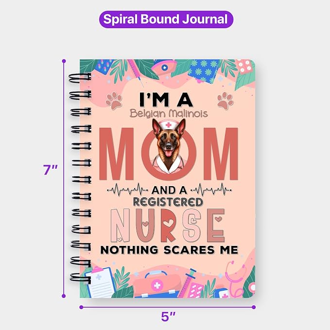 Ninety3POD I'm a Belgian Malinois Mom and a Registered Nurse Nothing Scares Me - Image 5