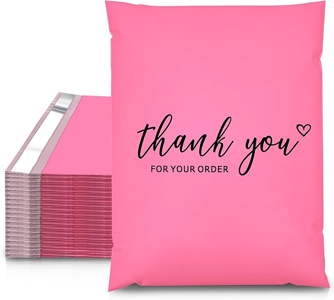JinRuiKJ Thank You Poly Mailer 19x24 Inch 50 PCS, Shipping Bags by JinRuiKJ