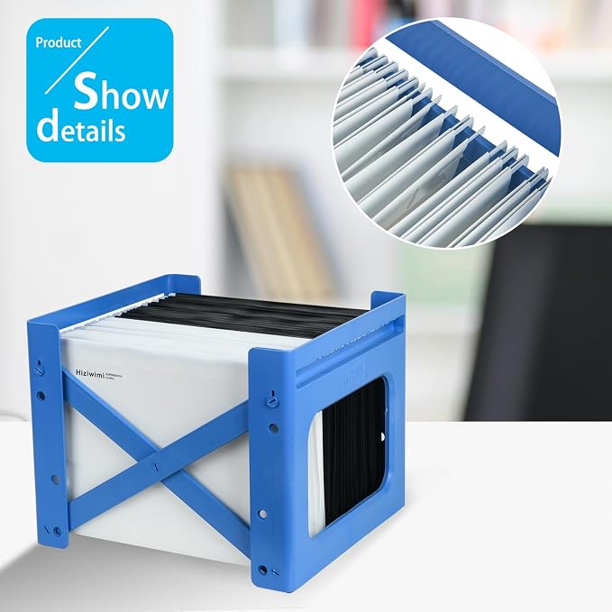 30 Pcs White Letter Size Office Filing Cabinet Suspension Files - Image 4