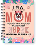 Ninety3POD I'm a Boston Terrier Mom and a Registered Nurse Nothing Scares Me by Ninety3POD