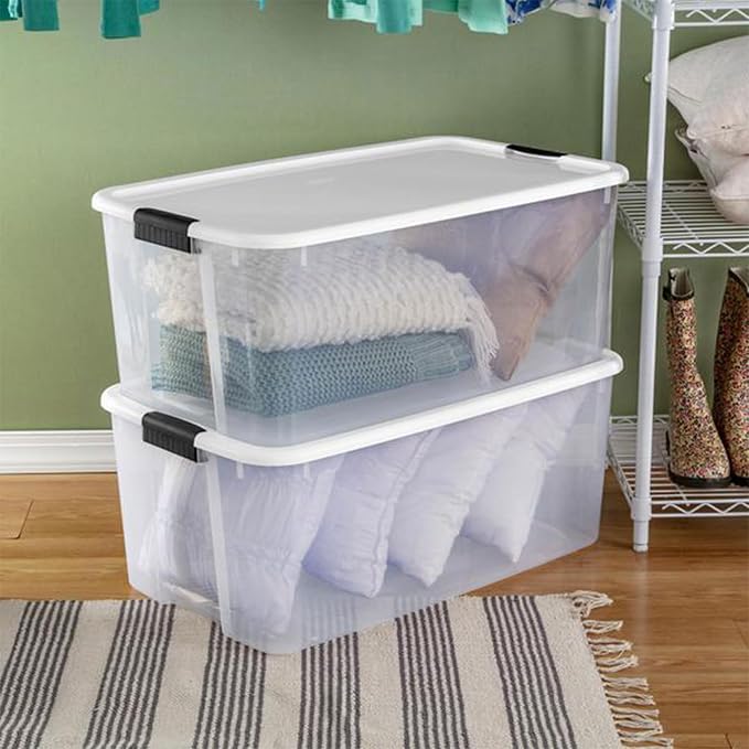 Sterilite 12-Pack Ultra Latching Box, Storage Bins - Image 4