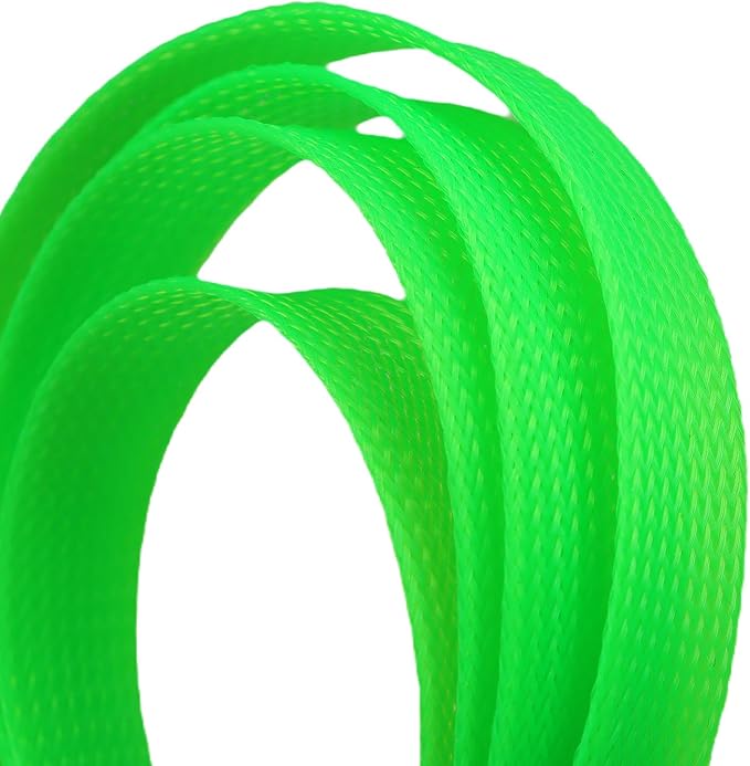 25ft PET Expandable Braided Cable Sleeve 1/3inch Pet Braided Cable Sleeve - Image 2