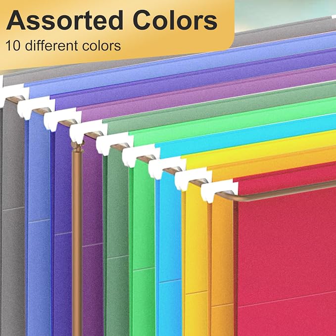 Hanging File Folders Legal Size, 70 Pack File Folders - Image 3