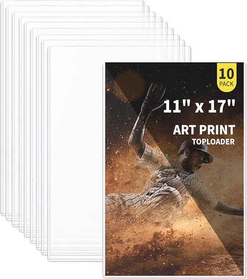 10-Pack 11 x 17 Inch Art-Print-Toploaders by Unknown