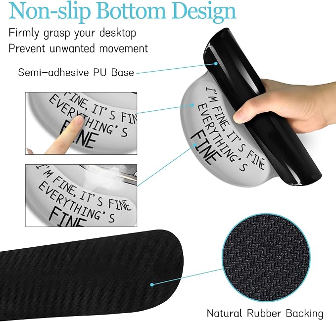 LIMKRIAN Cat Ergonomic Mouse Pad - Image 5