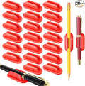 VZZNN 20 PCS Adhesive Pencil Holders, Silicone Marker Organizer by VZZNN