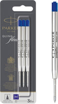 Parker QUINKflow Ballpoint Pen Ink Refills, Medium Tip by Unknown