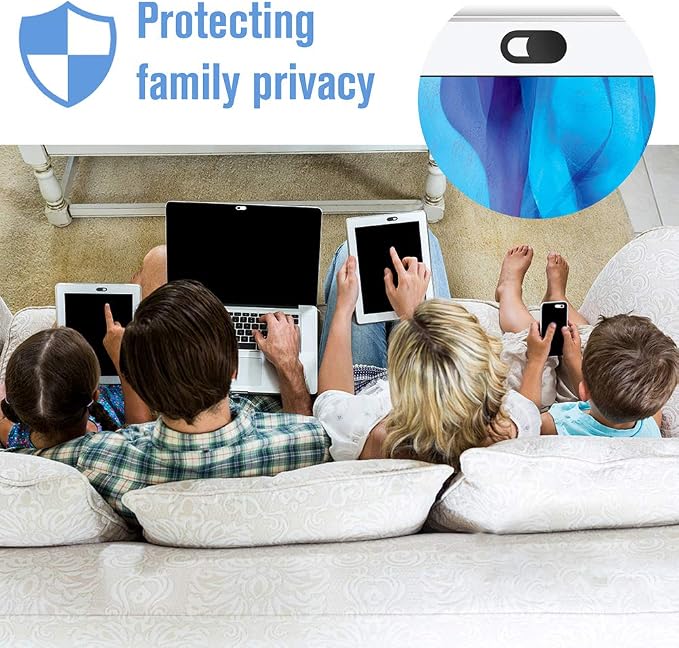 Webcam Cover Slide, Ultra-Thin Laptop Web Camera Cover Compatible - Image 5