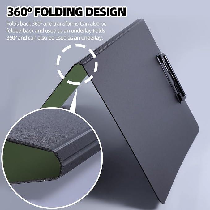 FRETONBA Clipboard Folder, 5 Pack A4 Foldable Clipboard - Image 5