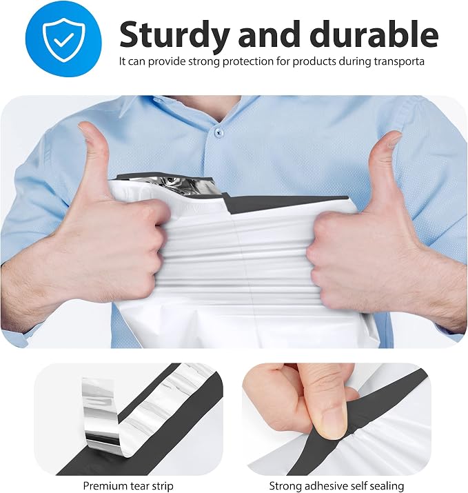 Fuxury 70000 Pcs 14.5X19" Poly Mailers Envelopes Shipping Bags - Image 6