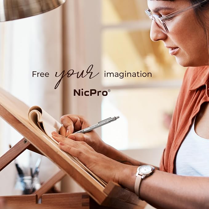 Nicpro 3 Pack Blocky Gear 0.3 mm Metal Mechanical Pencils Set - Image 7