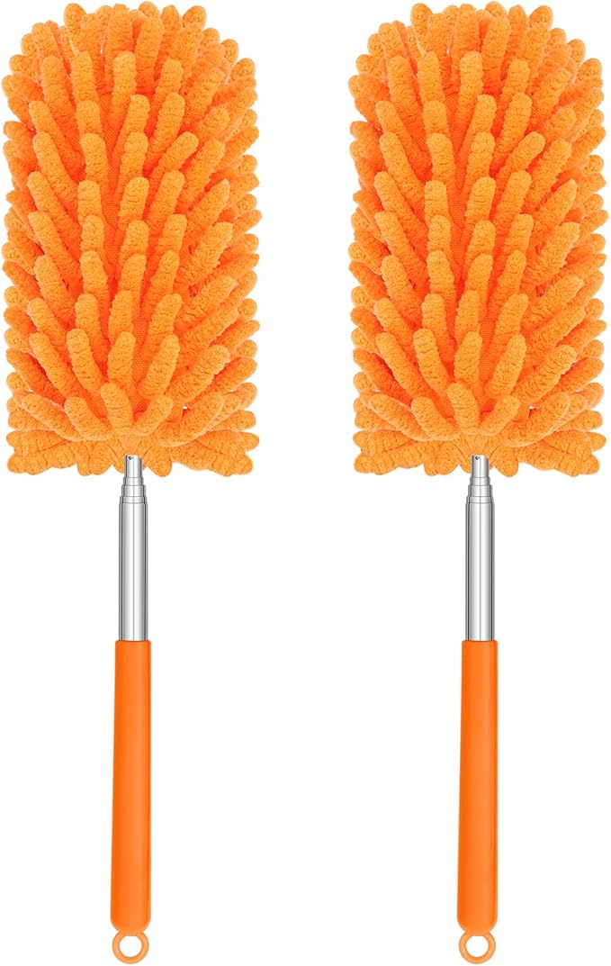 Mini Duster for Cleaning, 360° Bendable Hand Dusters by TIMIVO