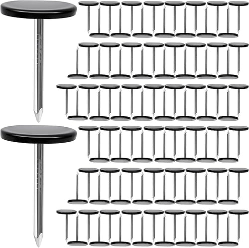 100pcs Flat Head Thumb Tacks for Wall, Decorative Wall Pins Nails for Furniture by Unknown