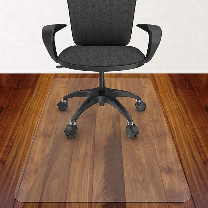Azadx Office Chair Mat for Hardwood Floor 30 x 48'', Small Chair Mats Clear by Azadx
