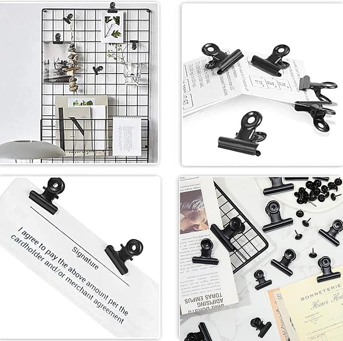 YUCHIYA 32 Pack Metal Clips & Push-pins - Image 3