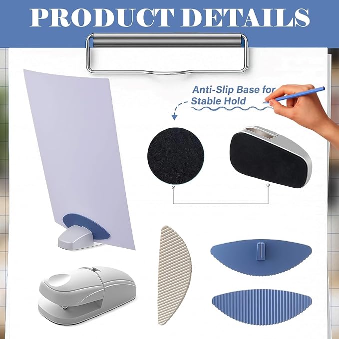 4Pcs Paper Holder Stand for Typing – Non-Slip Desktop Document Holder - Image 4