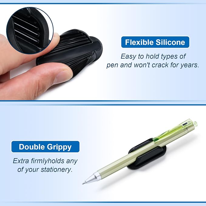 40 Pack Adhesive Pencil Holders - Image 3