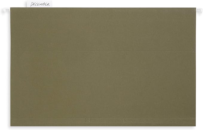 25 Blue Summit Supplies Legal Size Hanging File Folders – Standard Green - Image 7
