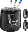 Battery Powered Electric Pencil Sharpener by EXTRIC