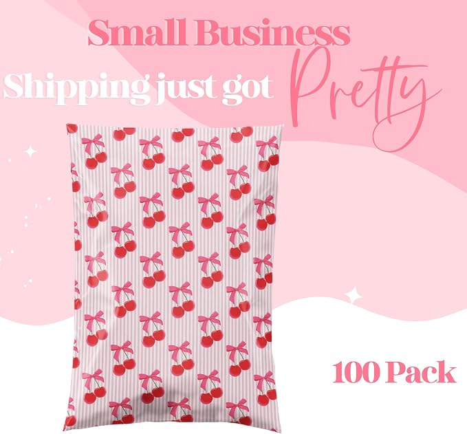 Pretty Package Store 10x13 Designer Poly Mailer 100 Pack Heavy Duty Waterproof - Image 4