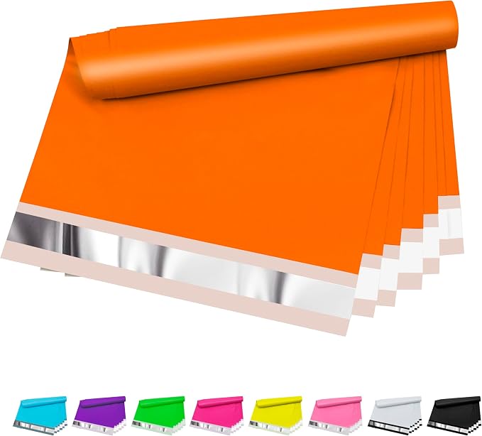 Poly Mailers 12x15.5 inch 50 Pcs, Waterproof and Tear-resistant Shipping Bags by VAPULCIO