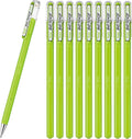 Pentel Color Ballpoint Pen Matte Hop Yellow Green 10 Pens K110-VK by PentelofAmerica