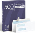 Columbian #8 Double-Window Self Seal Security Tint Envelopes, 24lb White Wove by TOPSProducts