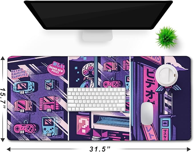 Japanese Comic Large Gaming Mouse Pad - Image 6
